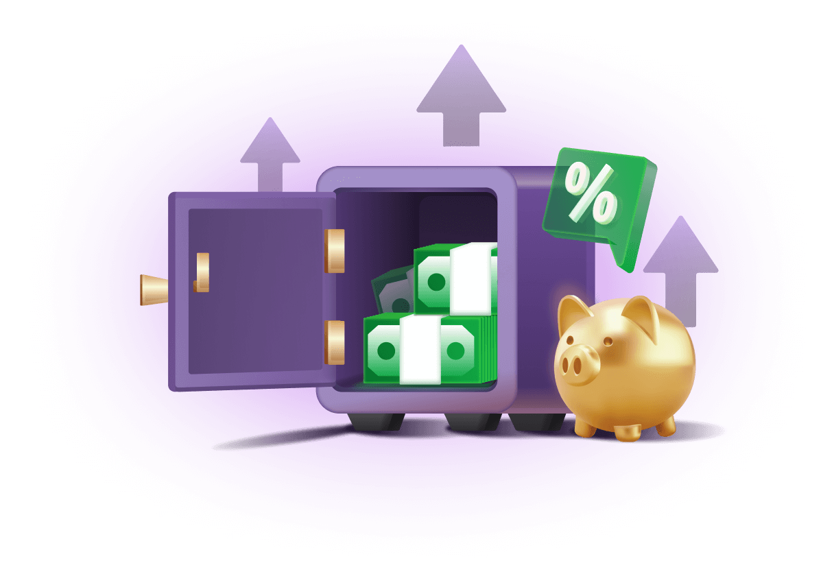50% akár 300 € + 50 FS